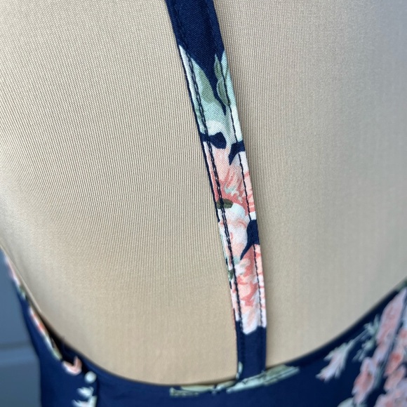 SHEIN Blue Halter Sundress Mini - Picture 5 of 16